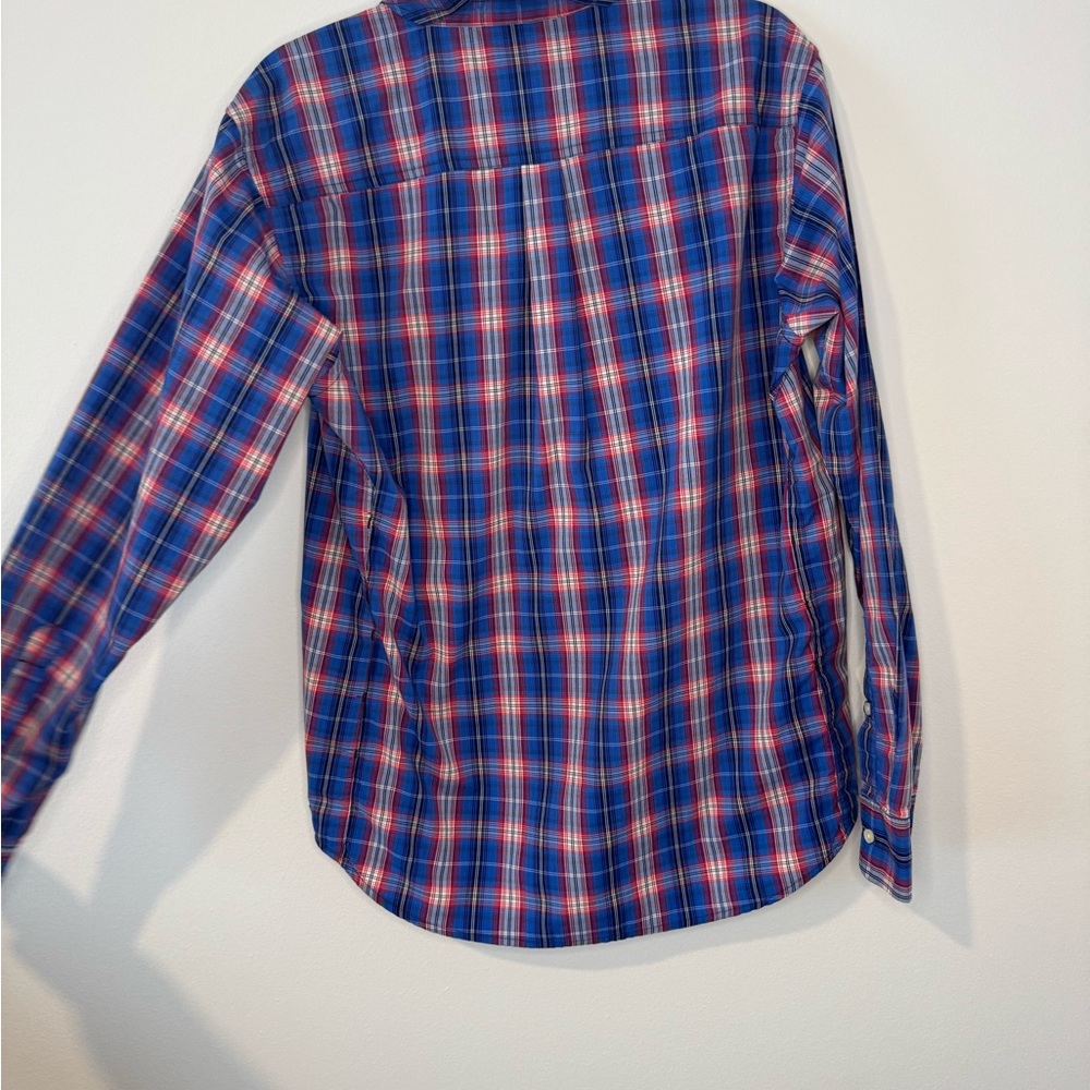 Peak Performance Plaid Button-Down Shirt Men’s La… - image 6